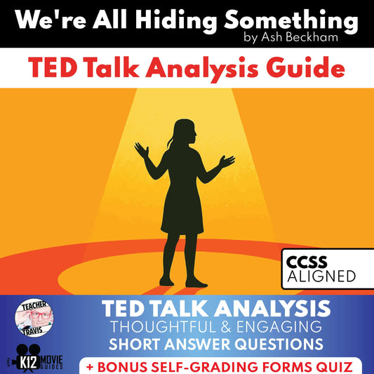We’re All Hiding Something TED Talk Analysis Guide