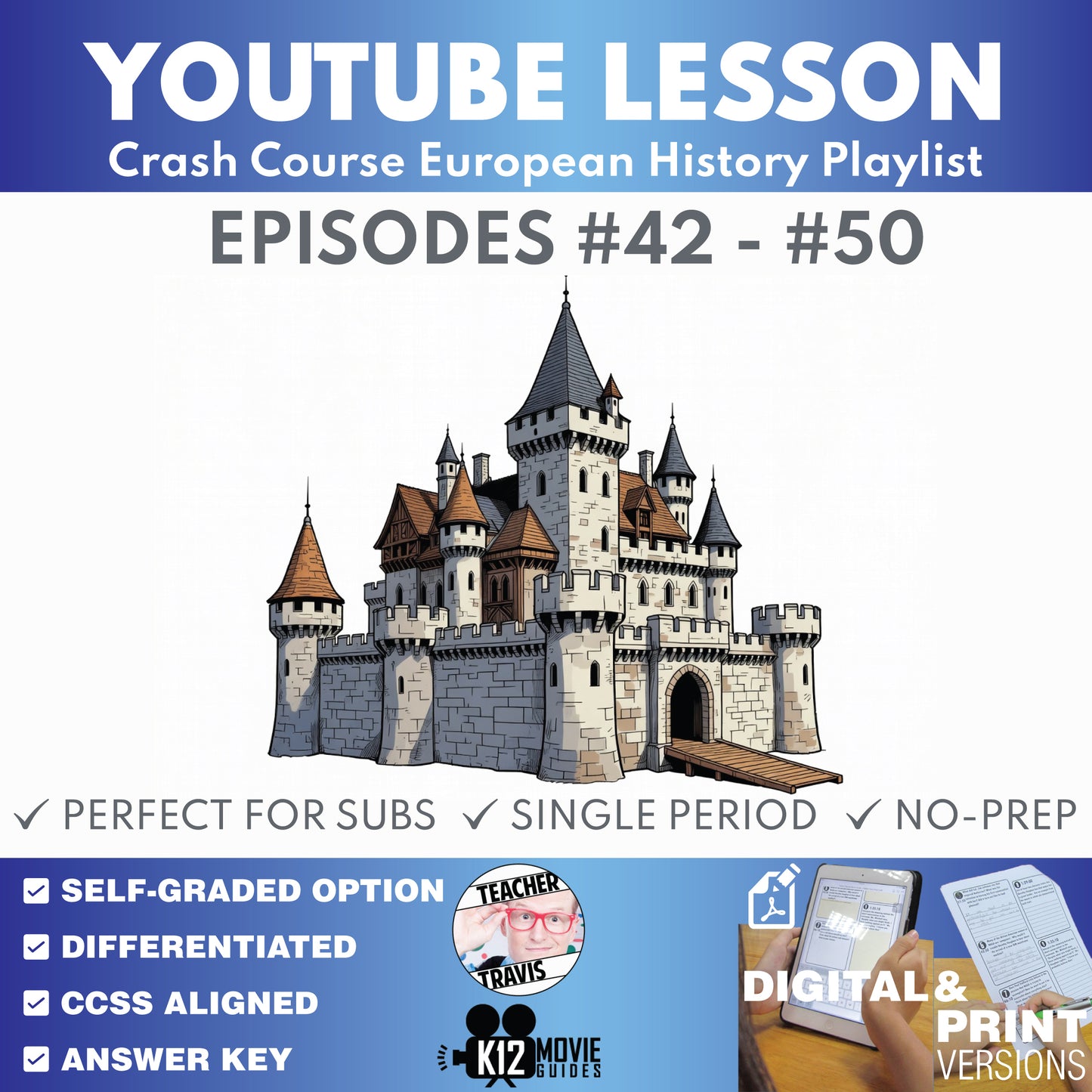 Crash Course European History #42-#50 Video Lesson Set | Recovery, Decolonization & Global Europe
