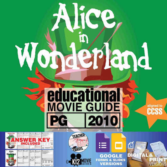 Alice in Wonderland Movie Guide | Questions | Worksheet | Google (PG - 2010)