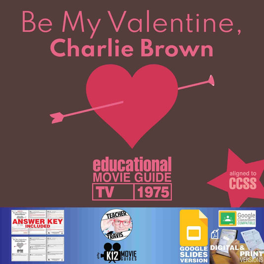Be My Valentine, Charlie Brown (TV - 1975) Video Guide | Valentine's Day Cover