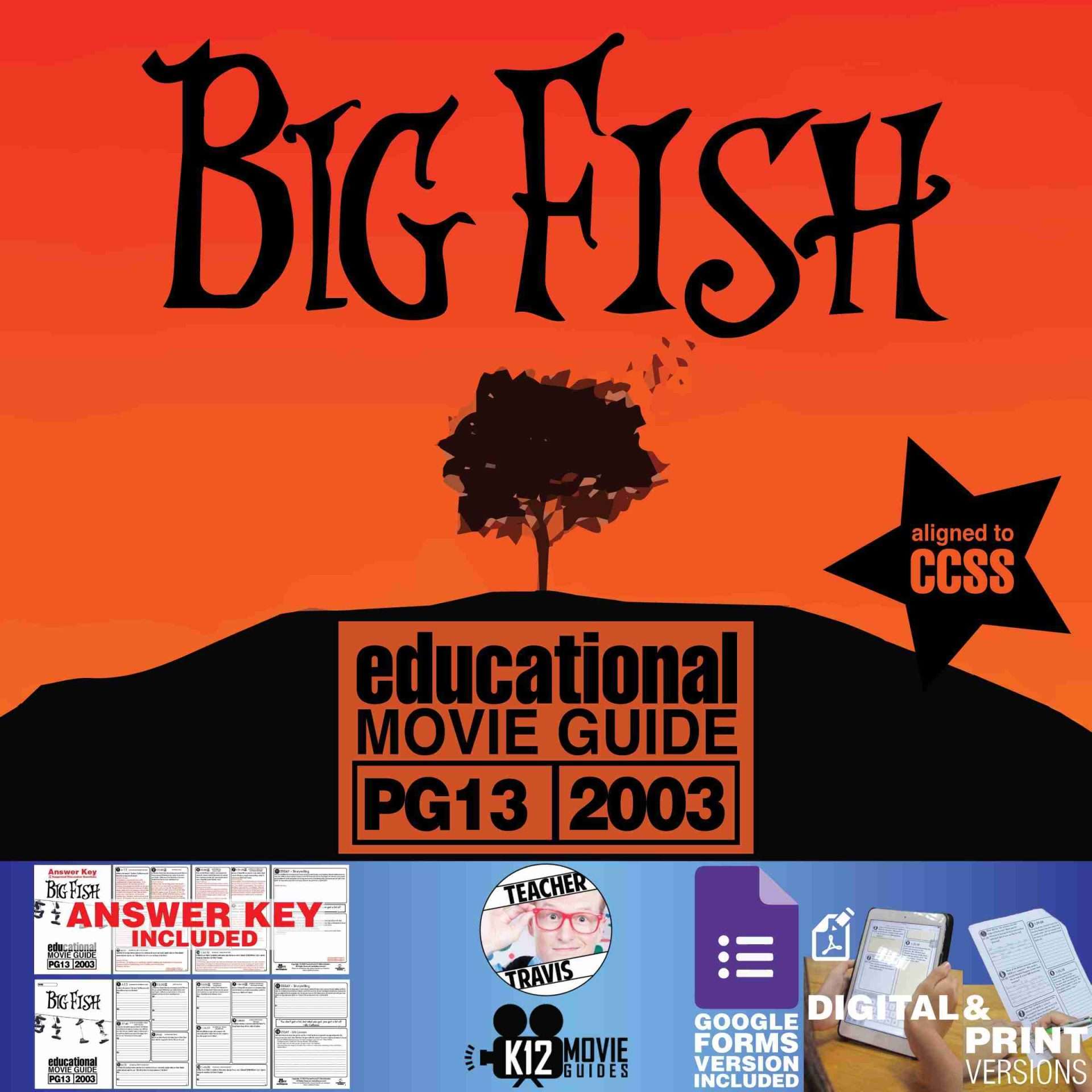 Big Fish Movie Guide | Questions | Google Forms (PG13 - 2003) Cover