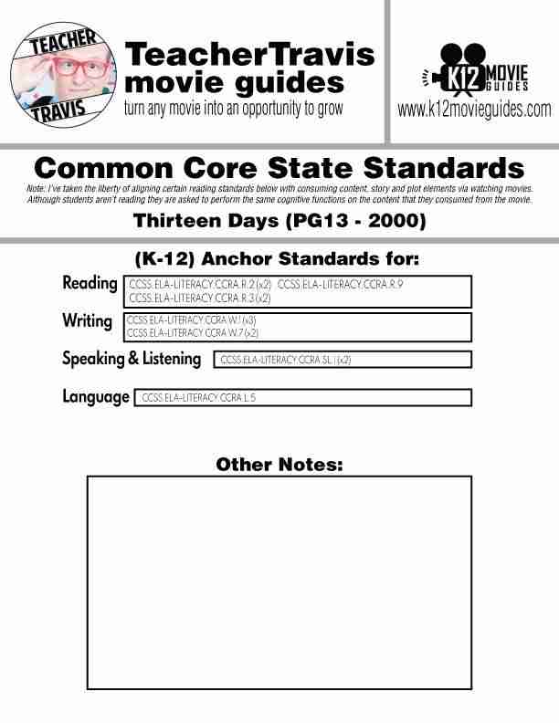 Thirteen Days Movie Guide | Cuban Missile Crisis | JFK | Cold War (PG13 - 2000) CCSS