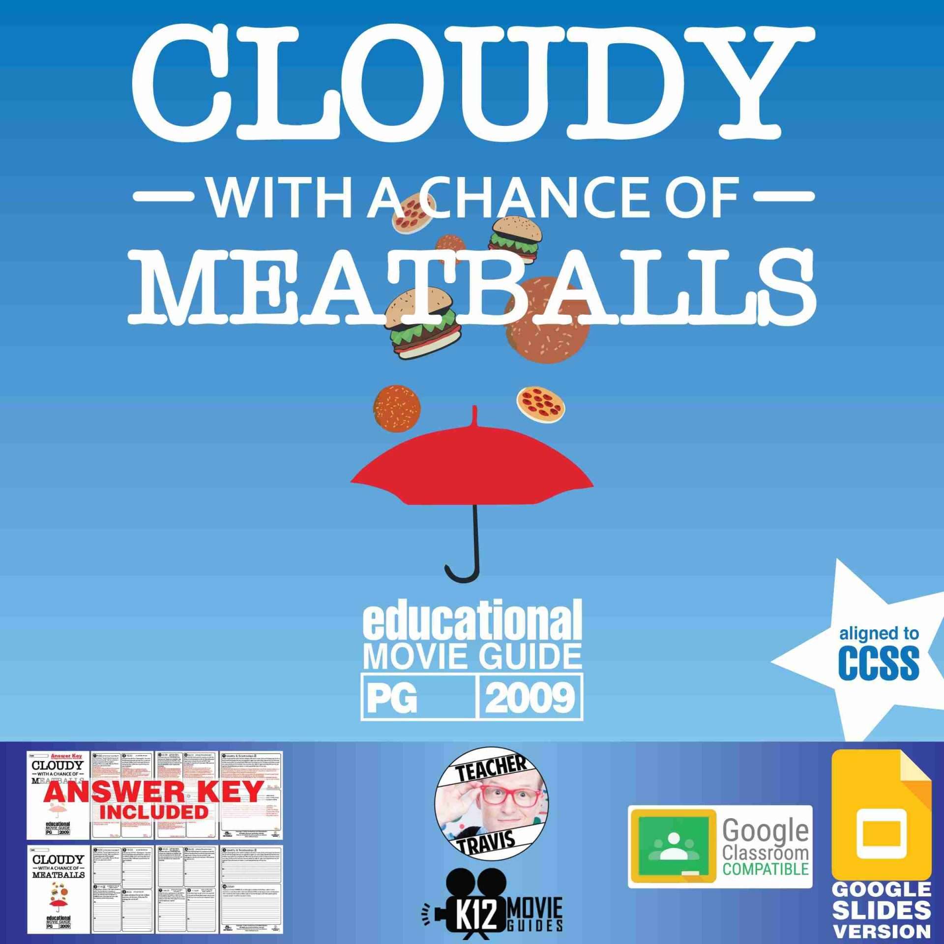 Cloudy with a Chance of Meatballs Movie Guide | Relationships (PG - 2009) Cover