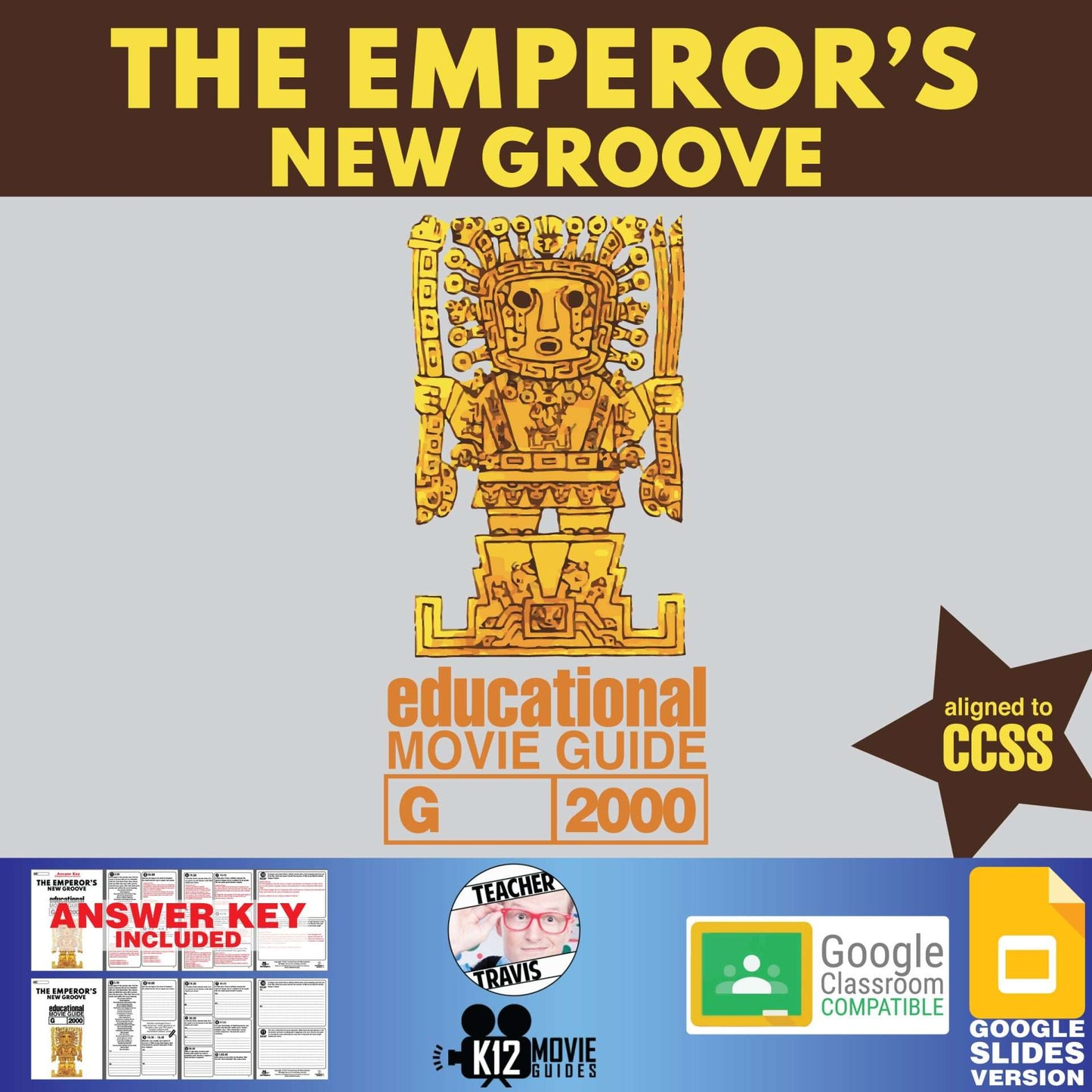 Movie Guide made for The Emperor's New Groove (G - 2000) Cover