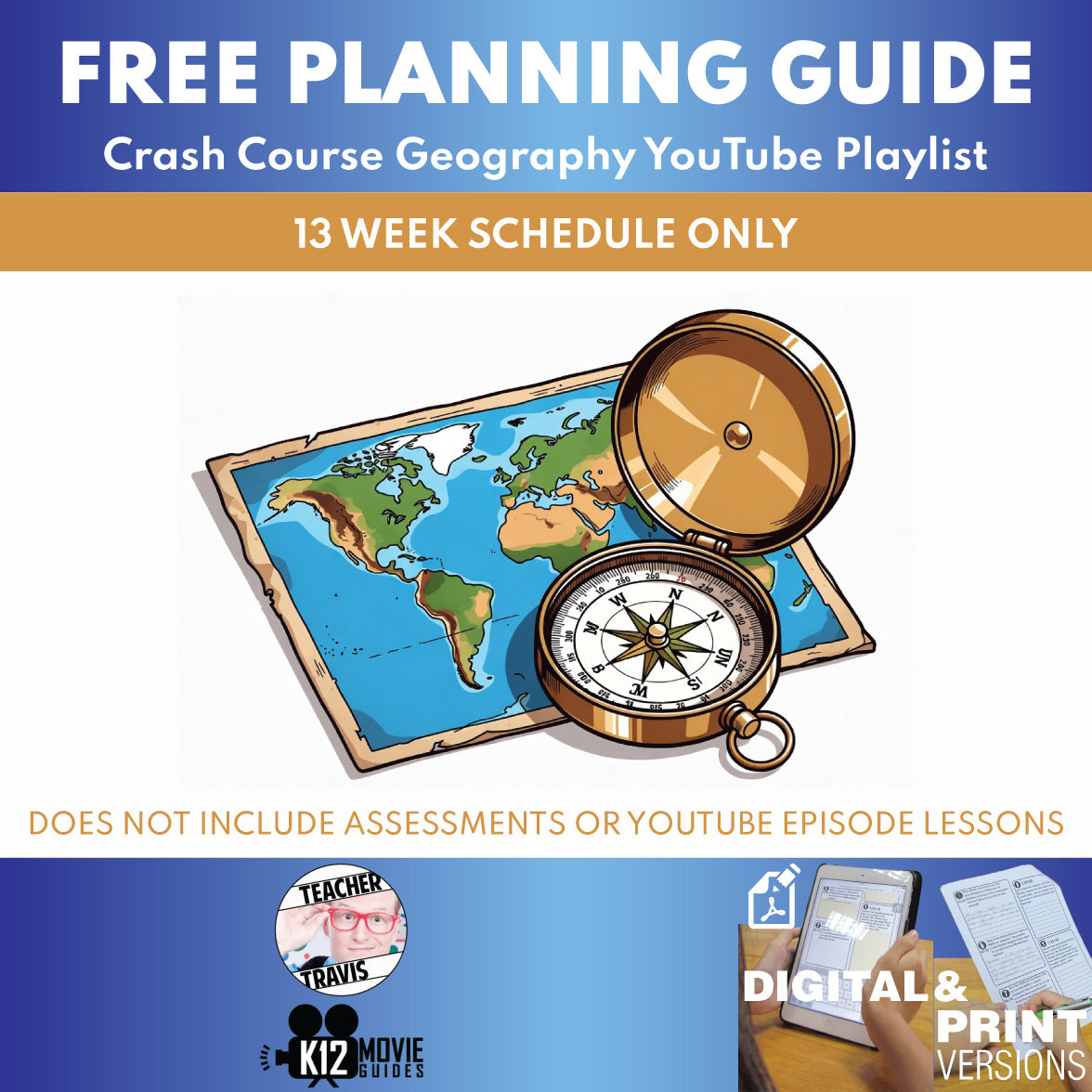 Free Crash Course Geography Full Curriculum Educator Planning Guide