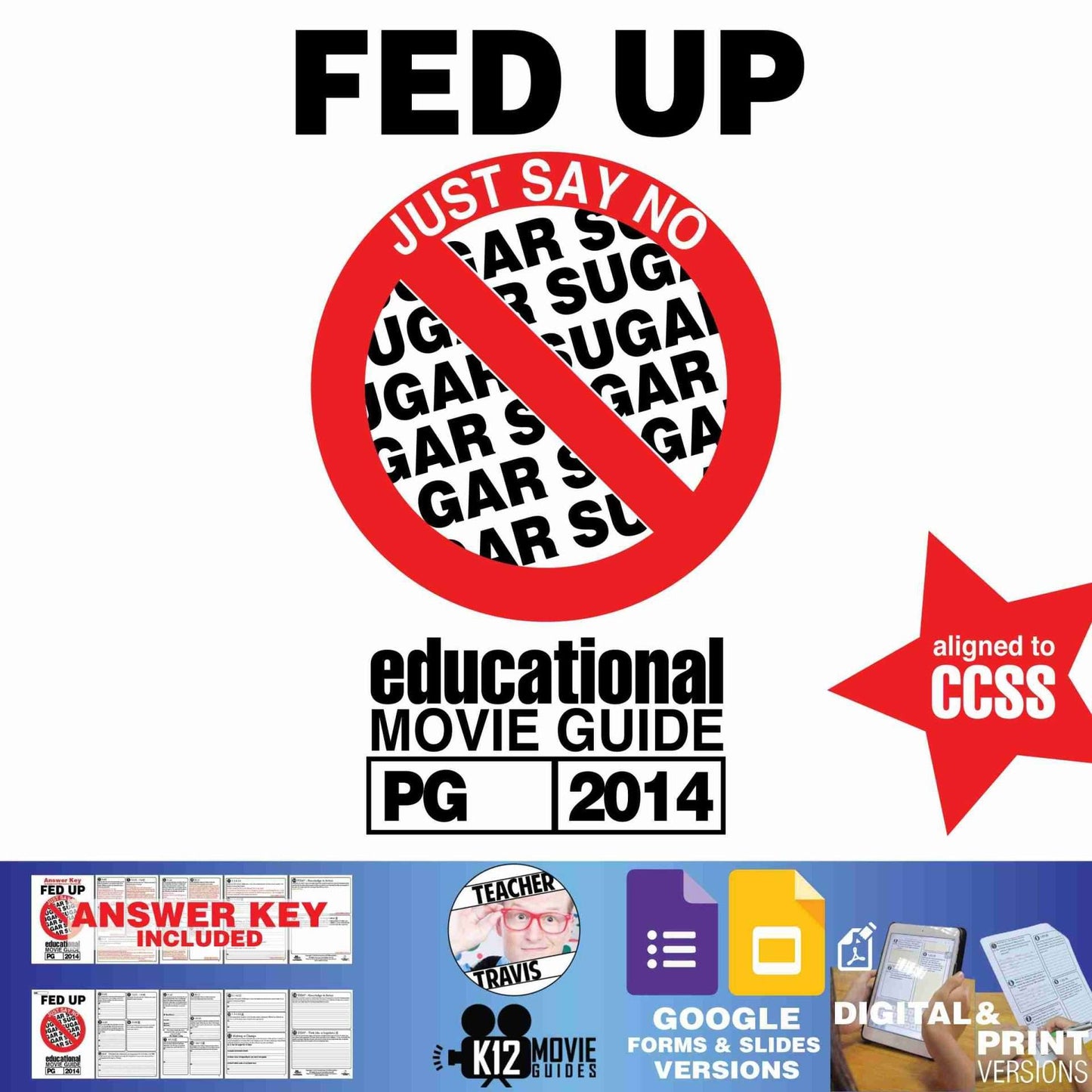 Fed Up Documentary Movie Guide | Questions | Worksheet | Google (PG - 2014)