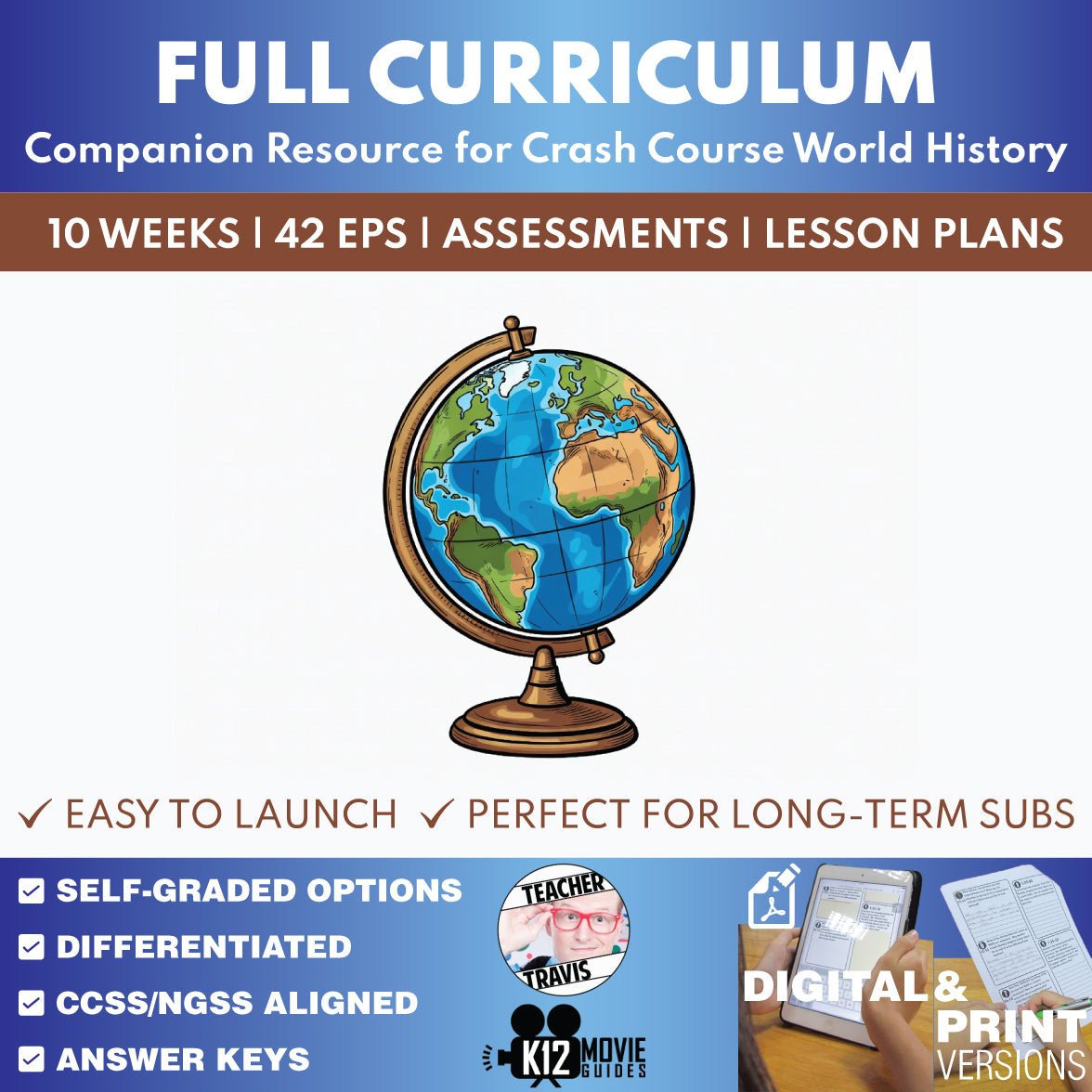 Crash Course World History Full Curriculum Bundle