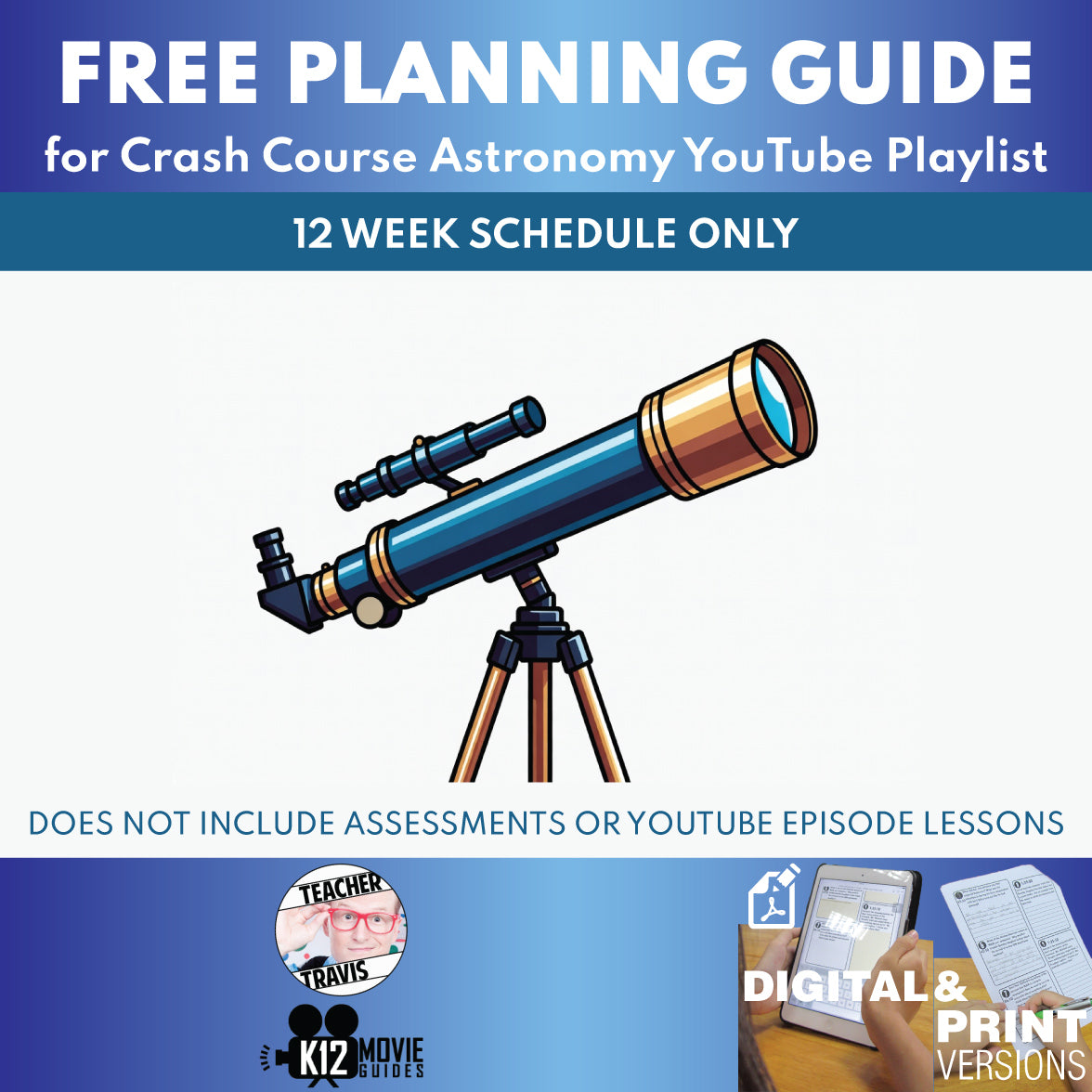 Free Crash Course Astronomy Full Curriculum Educator Planning Guide