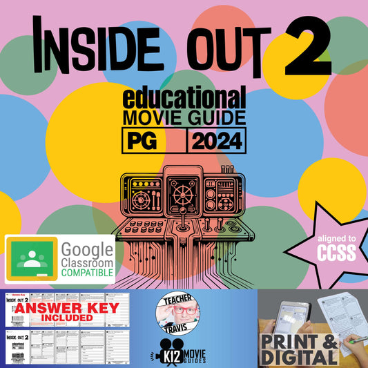 Inside Out 2 (PG - 2024) Movie Guide Cover