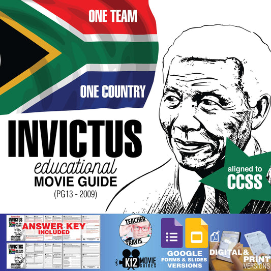 Invictus (PG13 - 2009) Movie Guide Cover