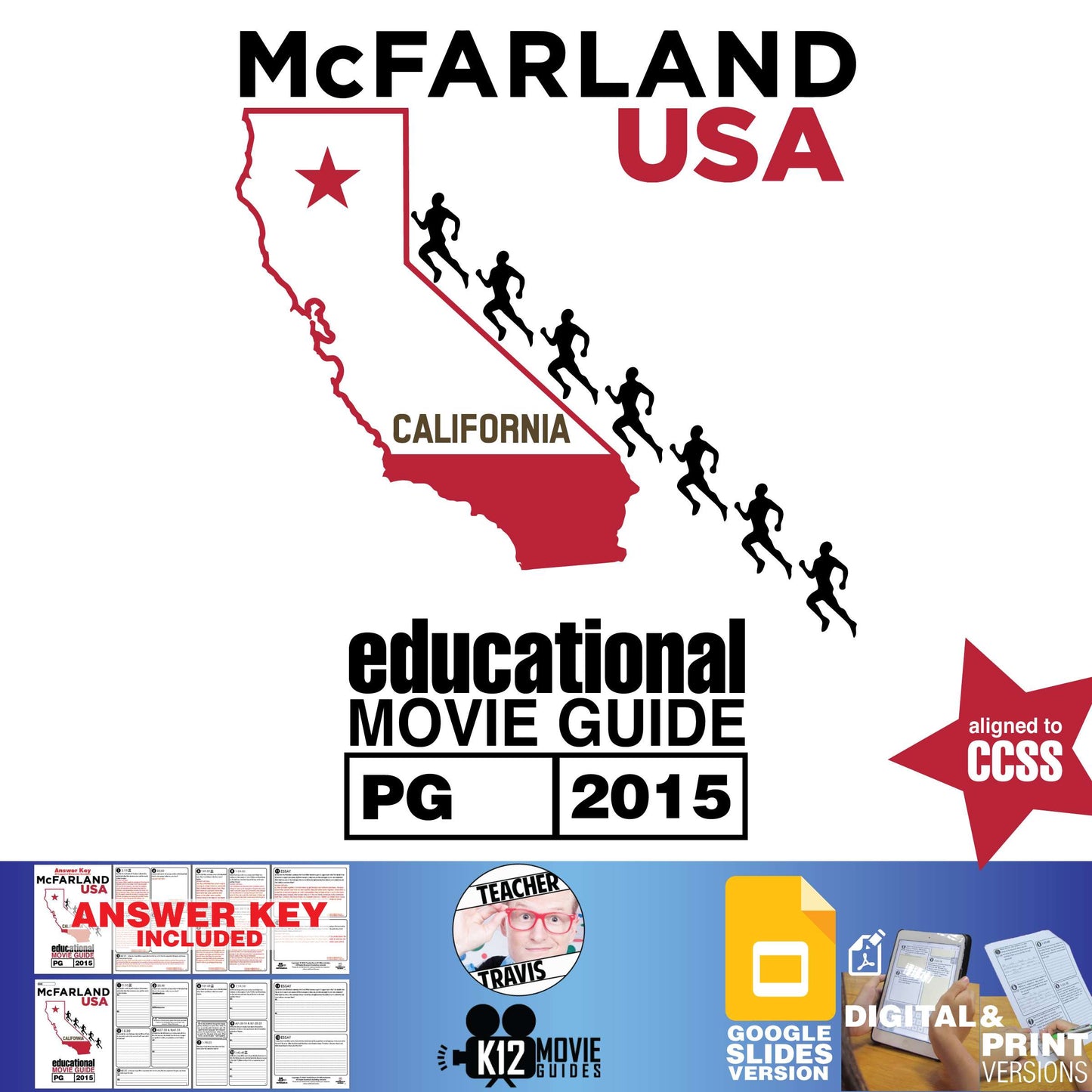 McFarland, USA Movie Guide (PG - 2015) Cover