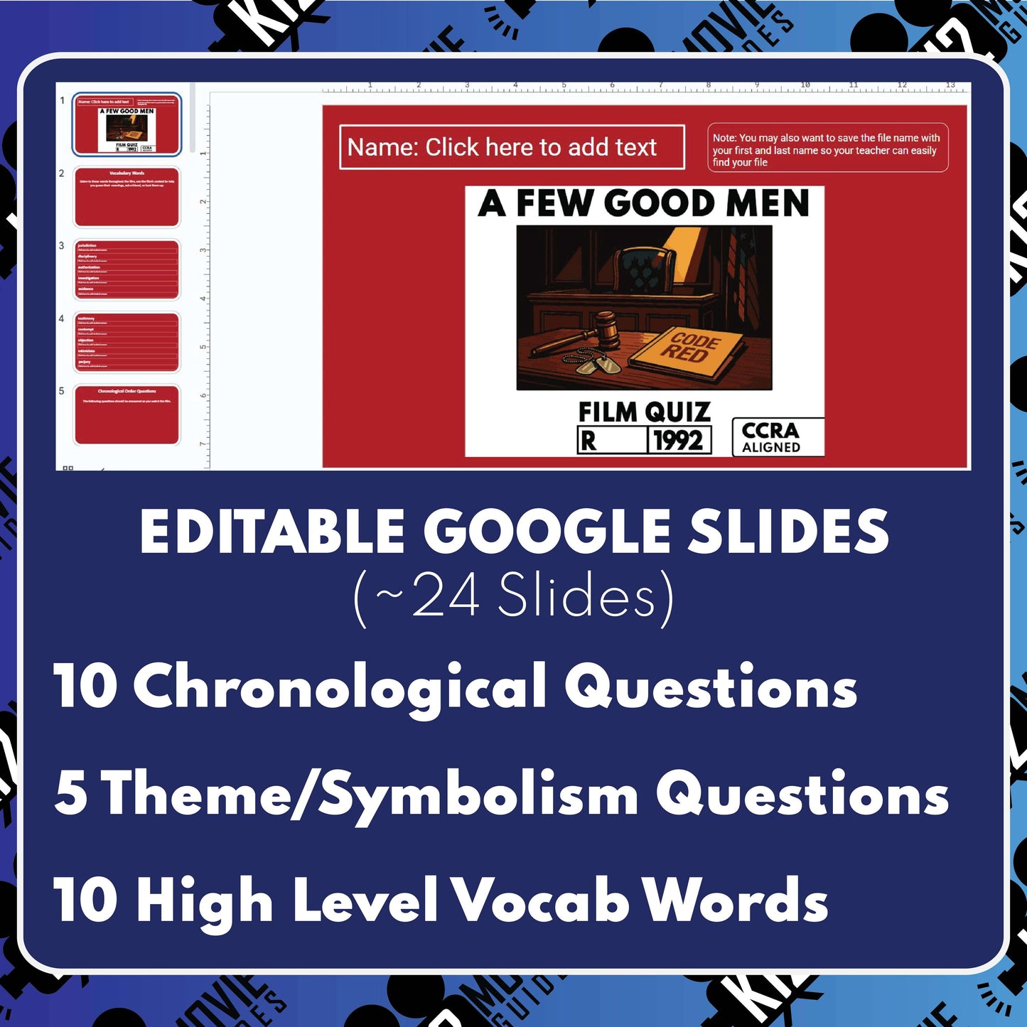 A Few Good Men Film Quiz (1992)