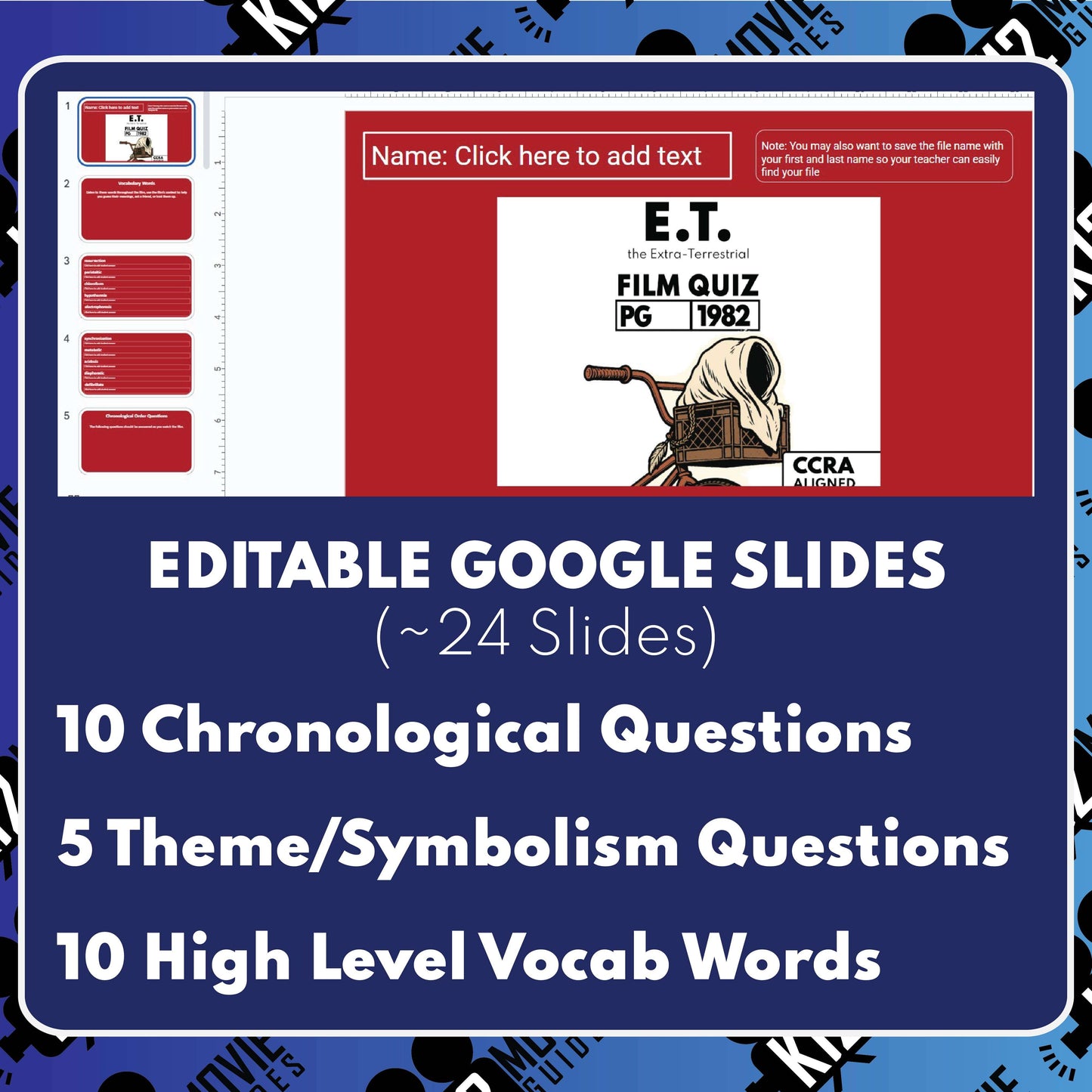 E.T. the Extra‑Terrestrial Film Quiz (1982)