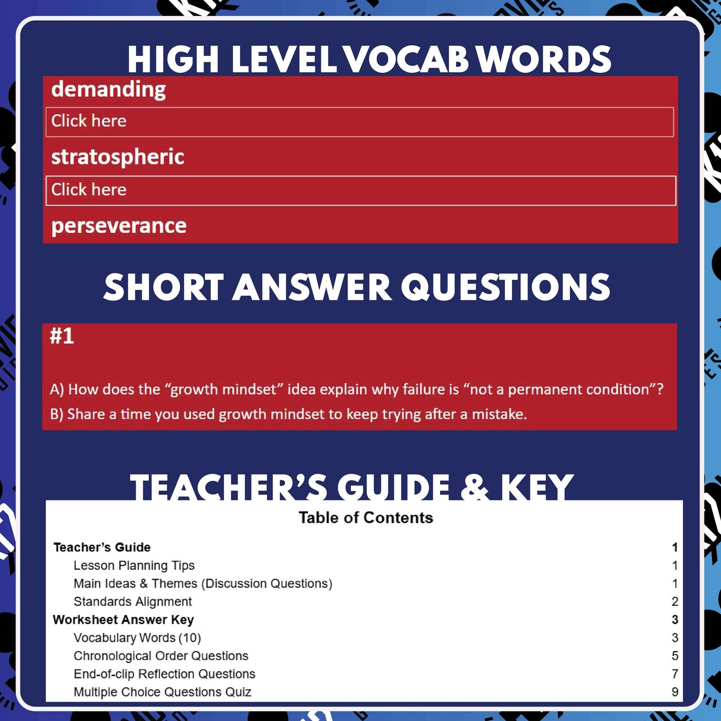 Grit - The Power of Passion and Perseverance TED Talk Analysis Guide preview image 3