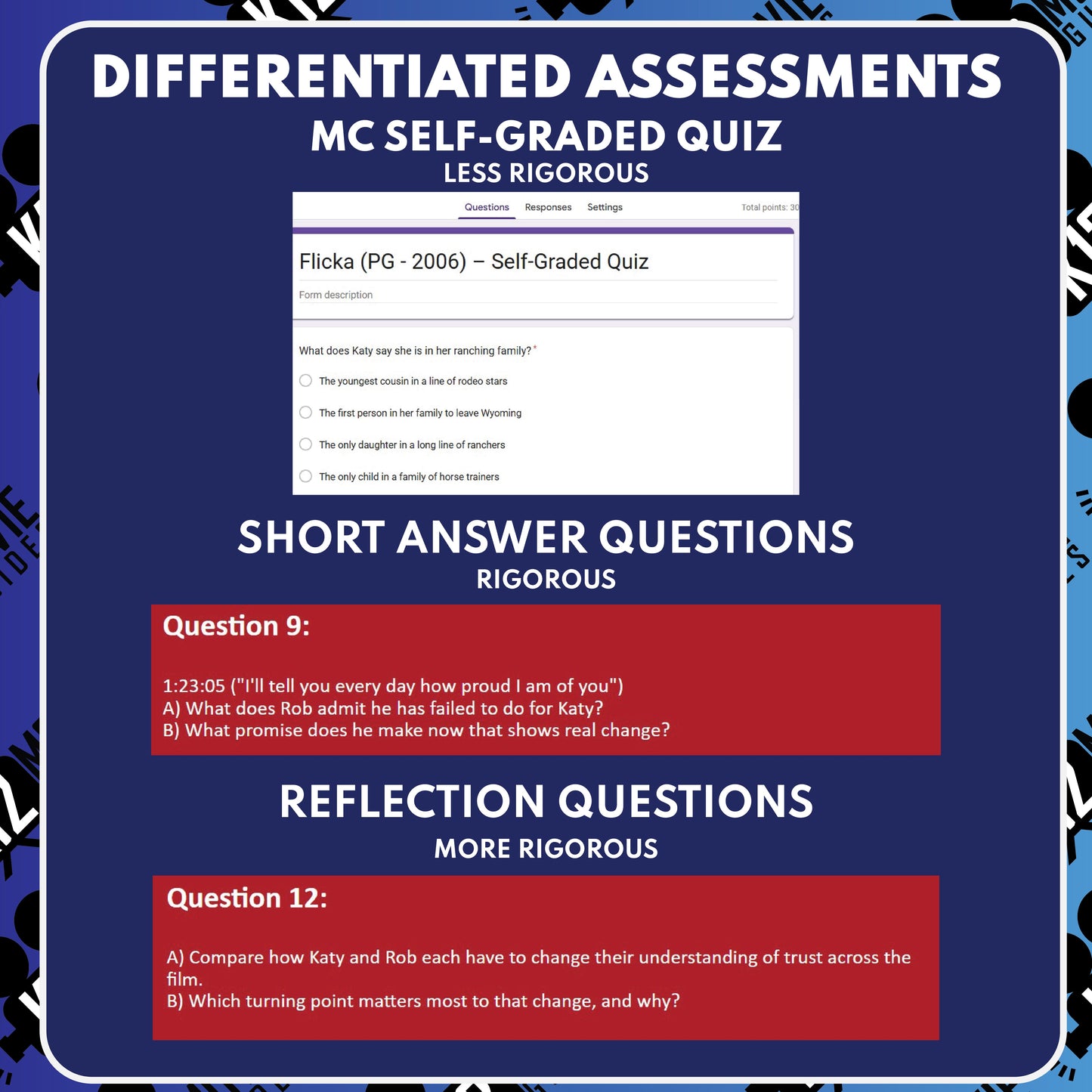 Flicka Movie Guide Questions & Worksheet preview image 3