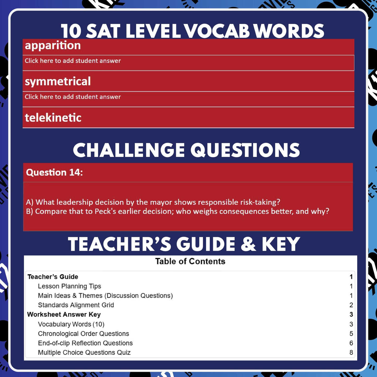 Ghostbusters (PG - 1984) Film Quiz for Grades 7 - 12 Worksheet | Movie Guide | PDF