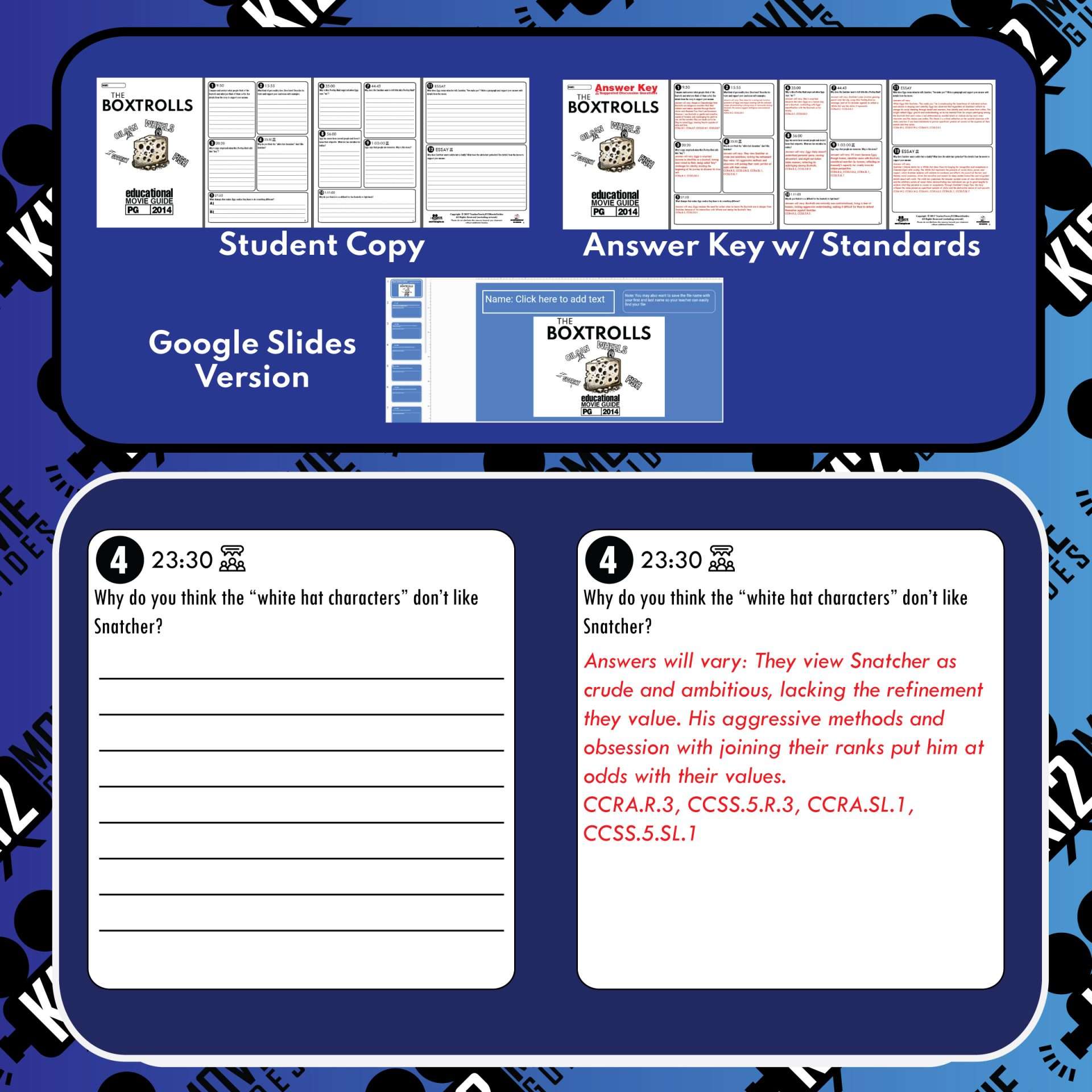 The Boxtrolls Movie Guide (PG - 2014) Sample