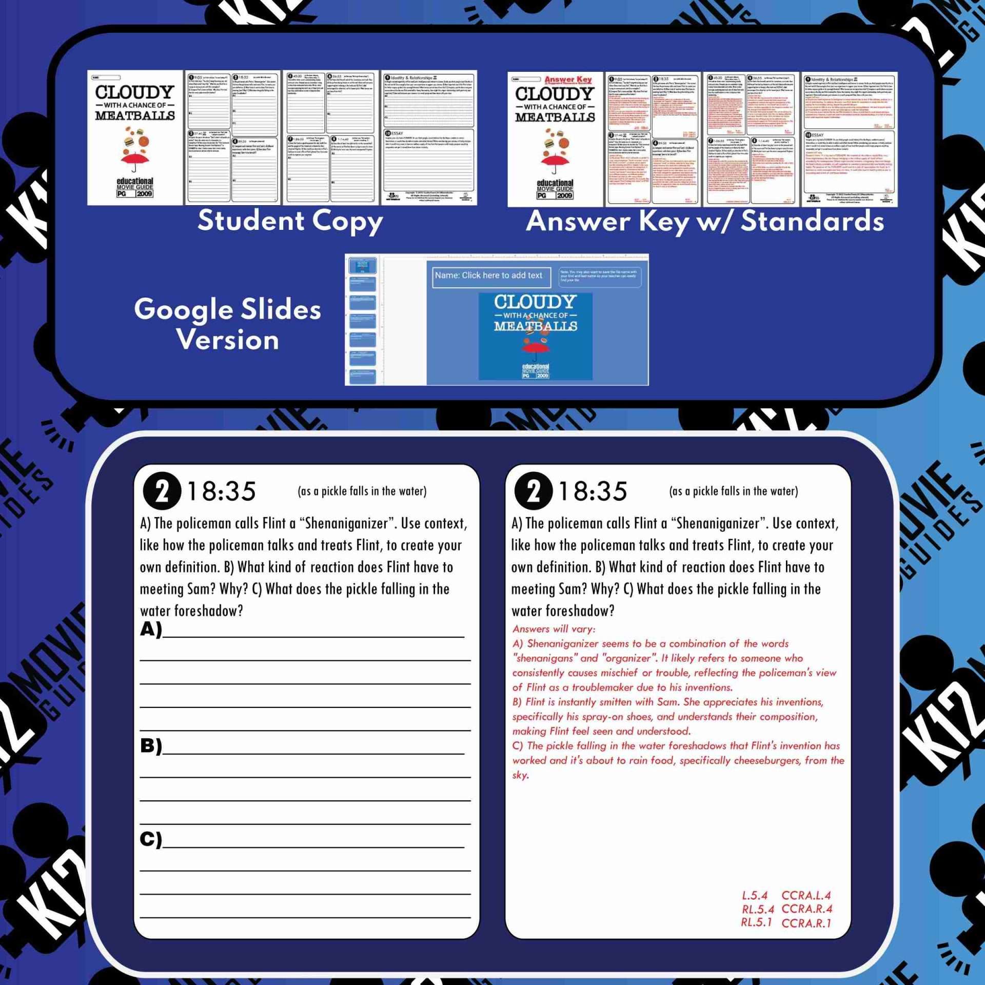 Cloudy with a Chance of Meatballs Movie Guide | Relationships (PG - 2009) Sample