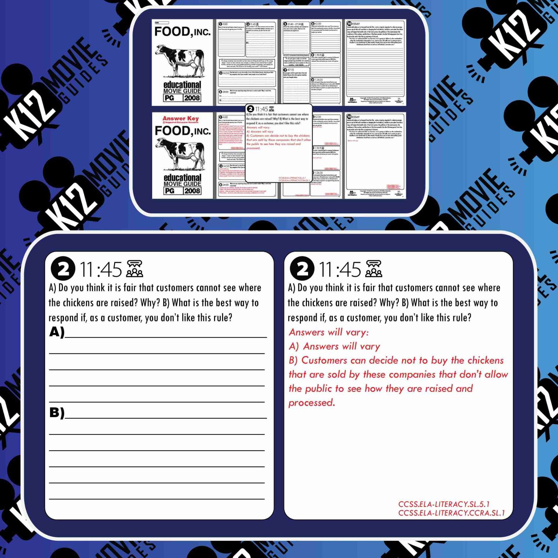 Food, Inc. (PG - 2008) Free Sample