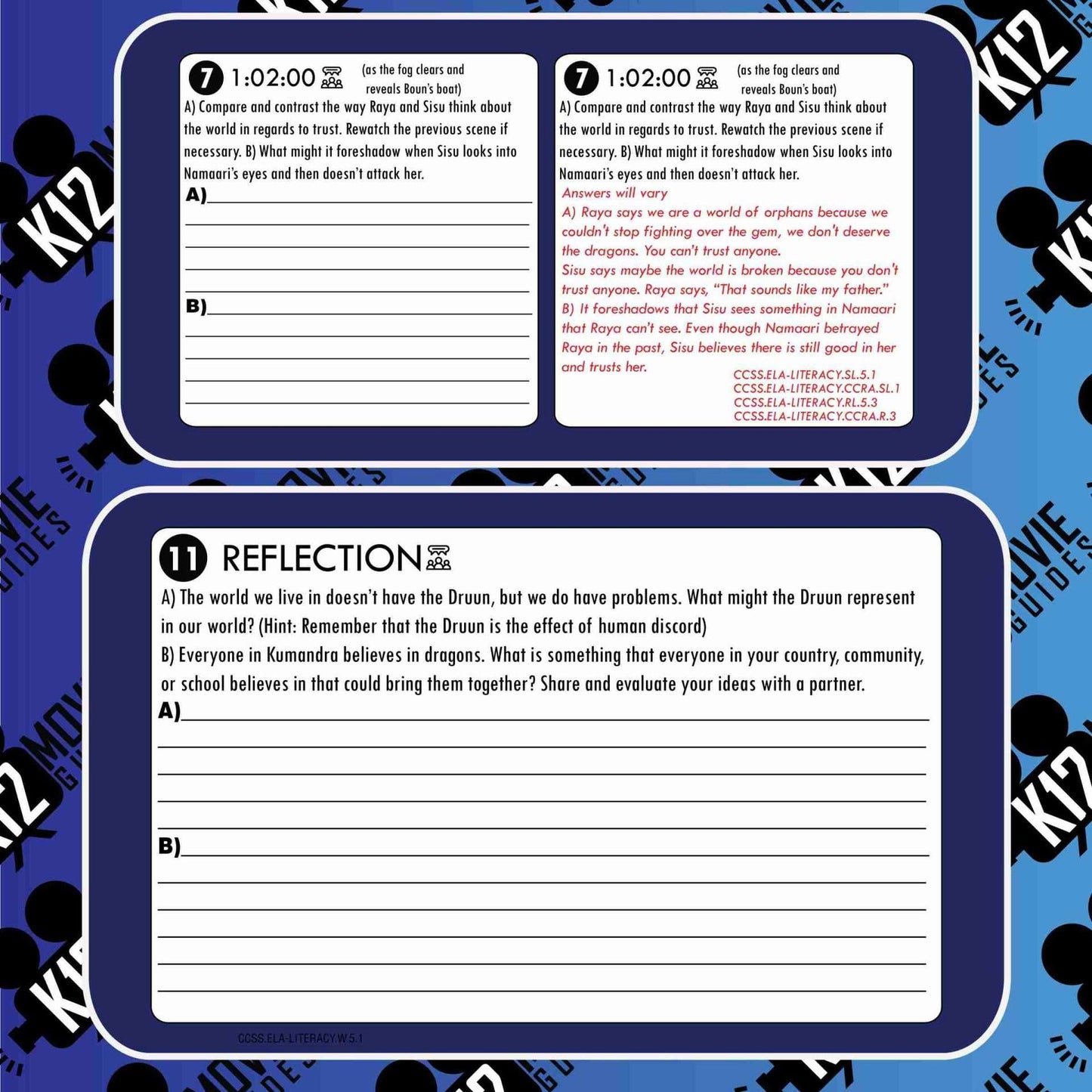 Raya and the Last Dragon Movie Guide | Worksheet | Questions | Google Form (PG - 2021) | Sample