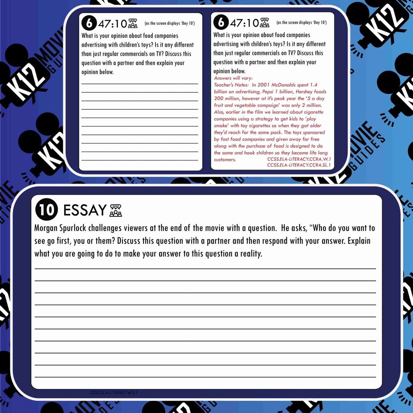 Super Size Me Movie Guide | Worksheet | Questions | Google (PG - 2004)