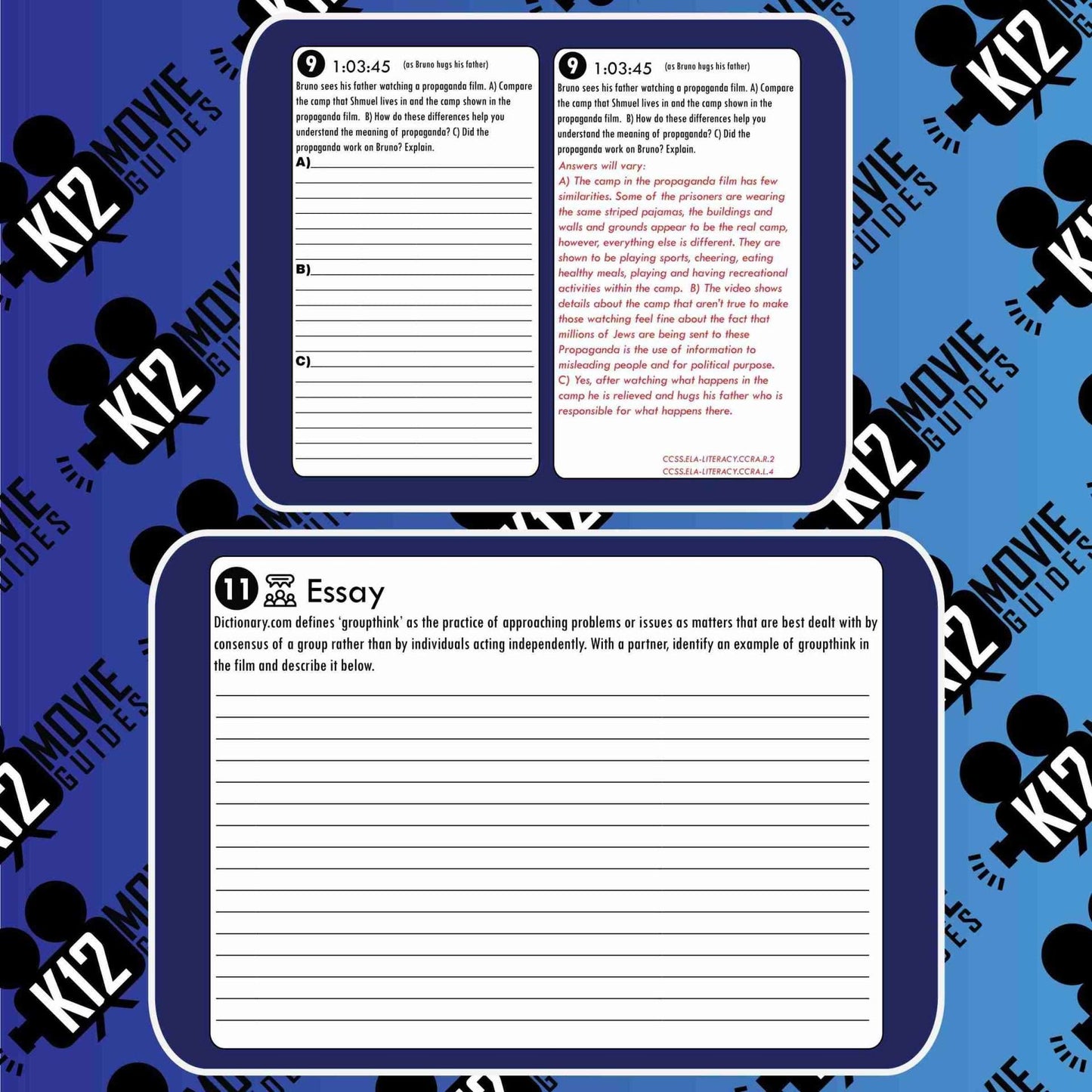 The Boy in the Striped Pajamas Movie Guide (PG13 - 2008) Free Sample