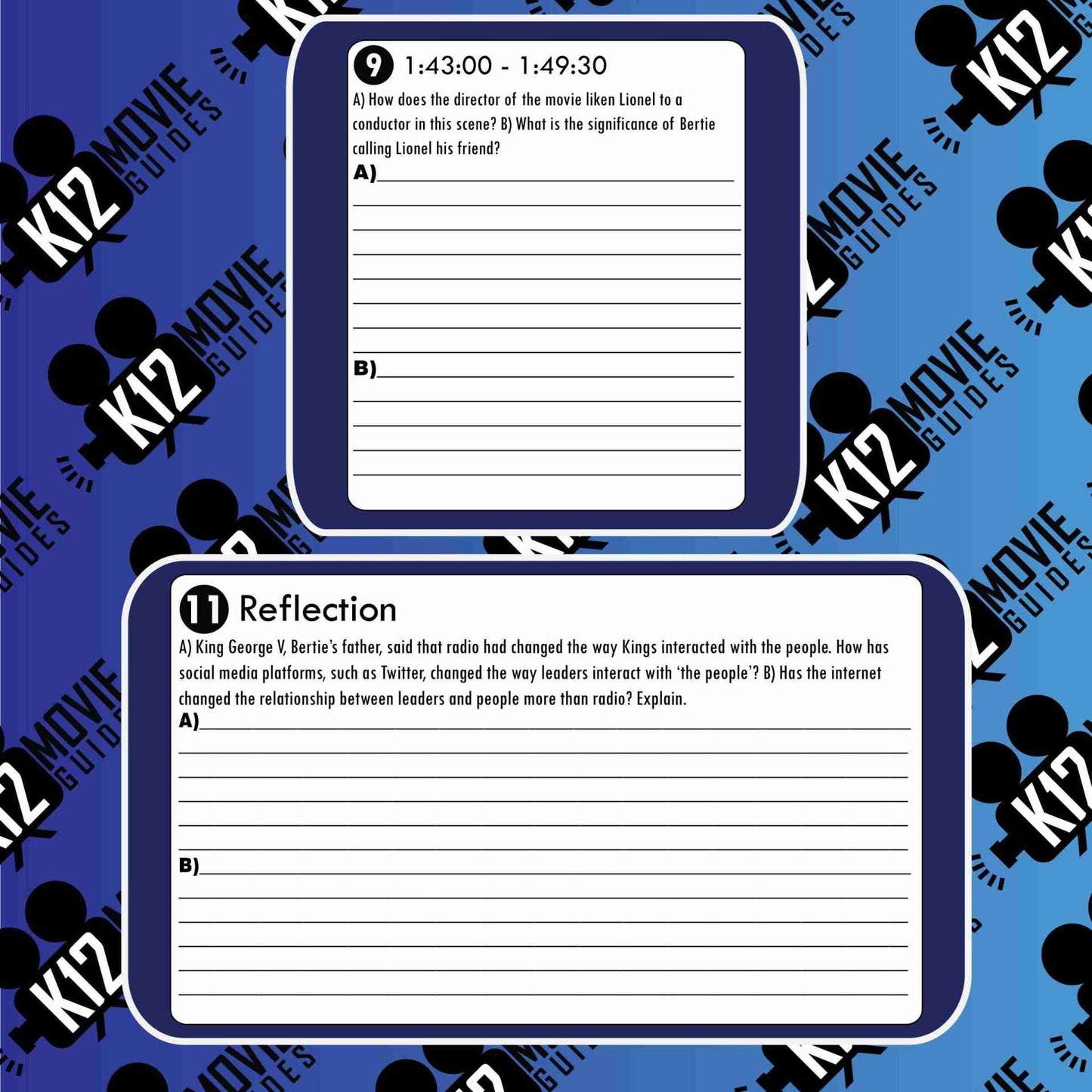 The King's Speech Movie Guide | Questions | Worksheet (R - 2010)
