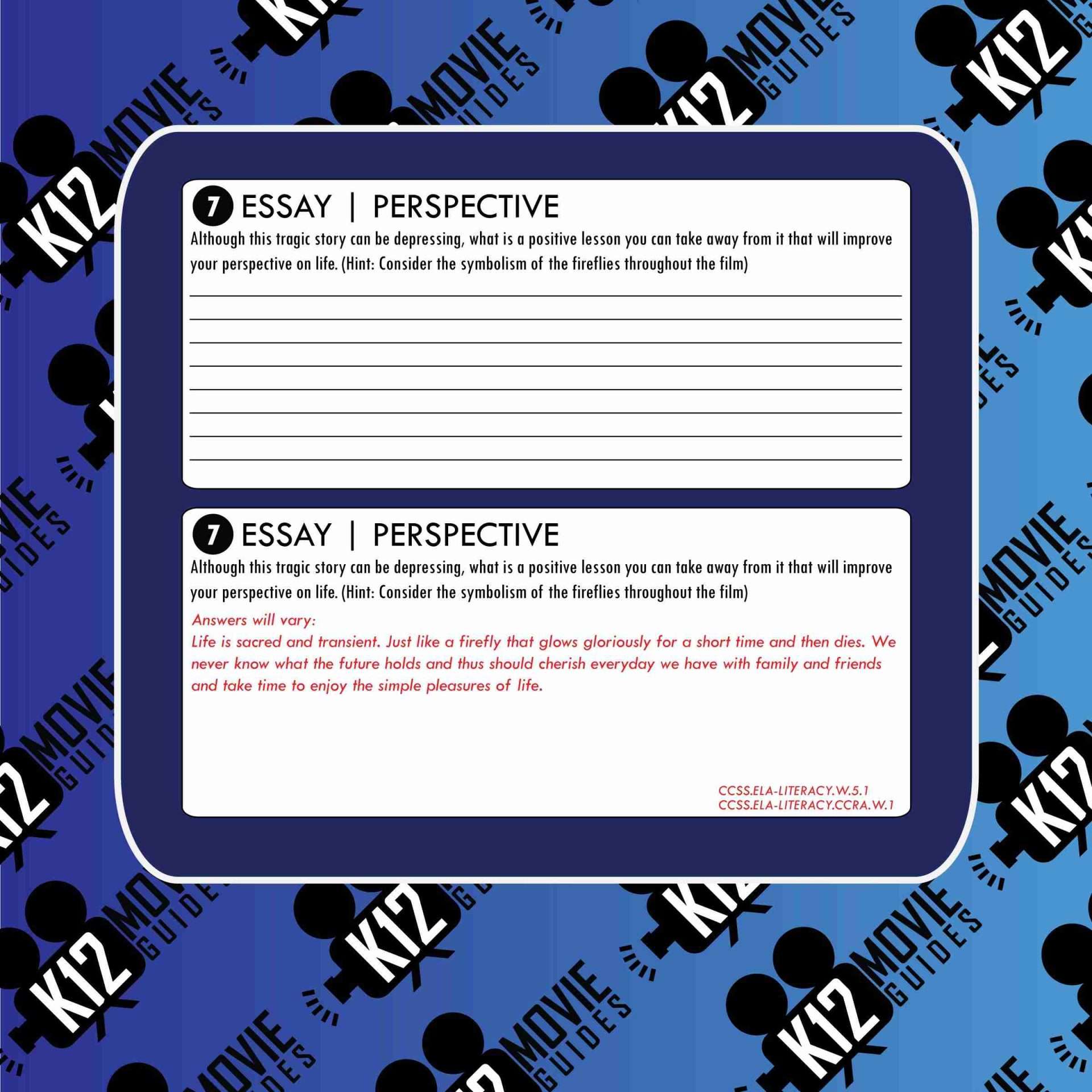 Grave of Fireflies Movie Guide | Questions | Worksheet | Google Slide (NR- 1988) Sample