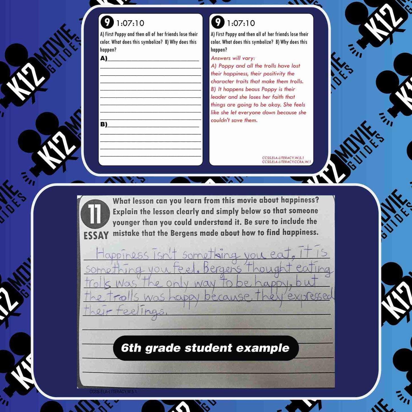 Trolls Movie Guide | Questions | Worksheet | Google Form (PG - 2016) Free Sample