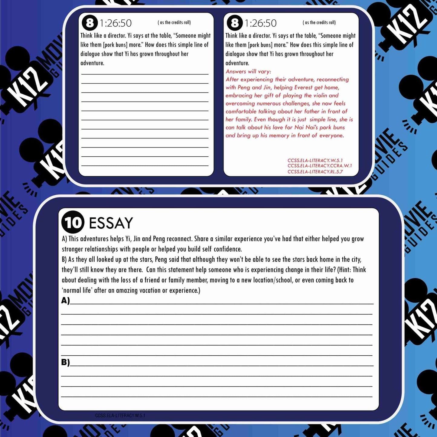 Abominable Movie Guide | Questions | Worksheet (PG - 2019) Free Sample