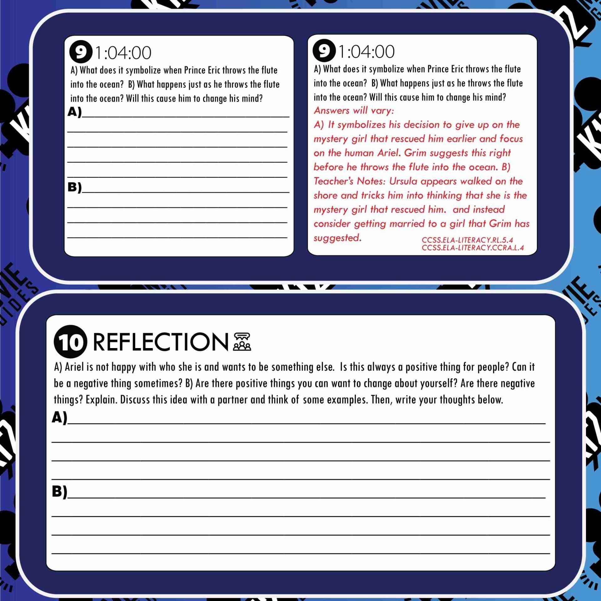 Movie Guide made for The Little Mermaid (G - 1989) Sample