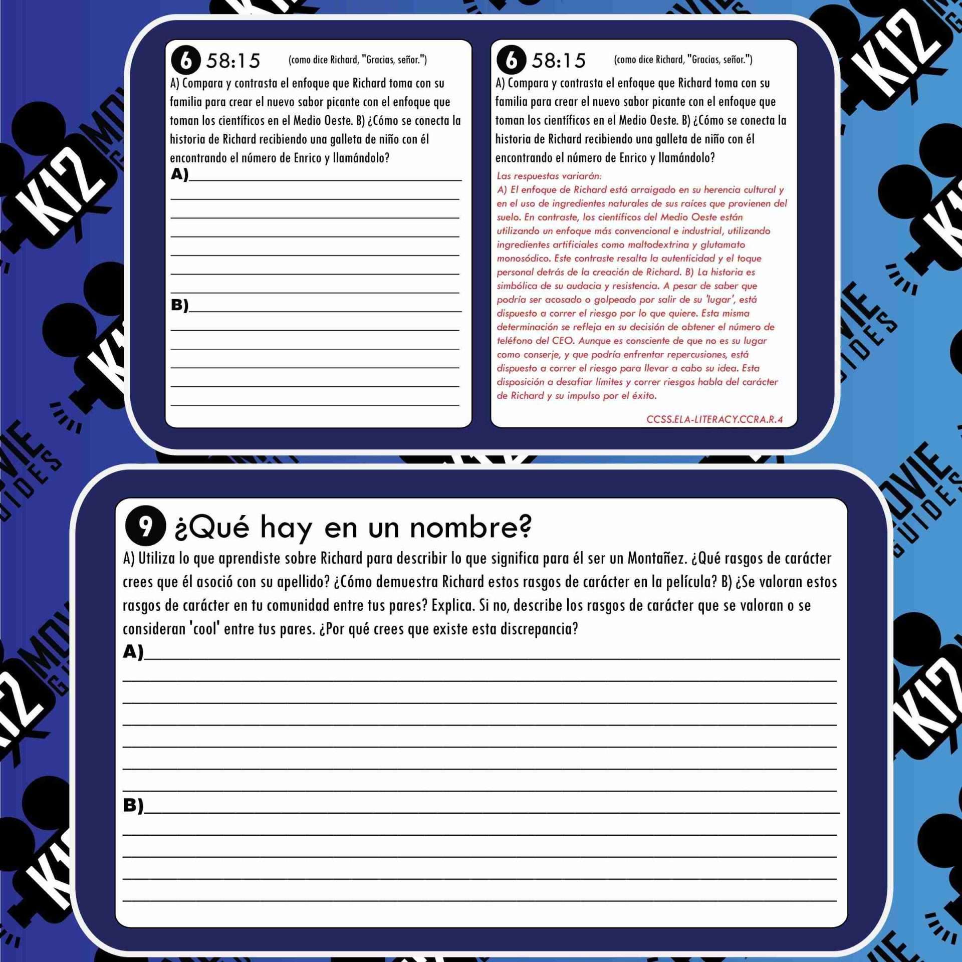 Flamin' Hot Movie Guide in Spanish | Español (PG13 - 2023) Sample