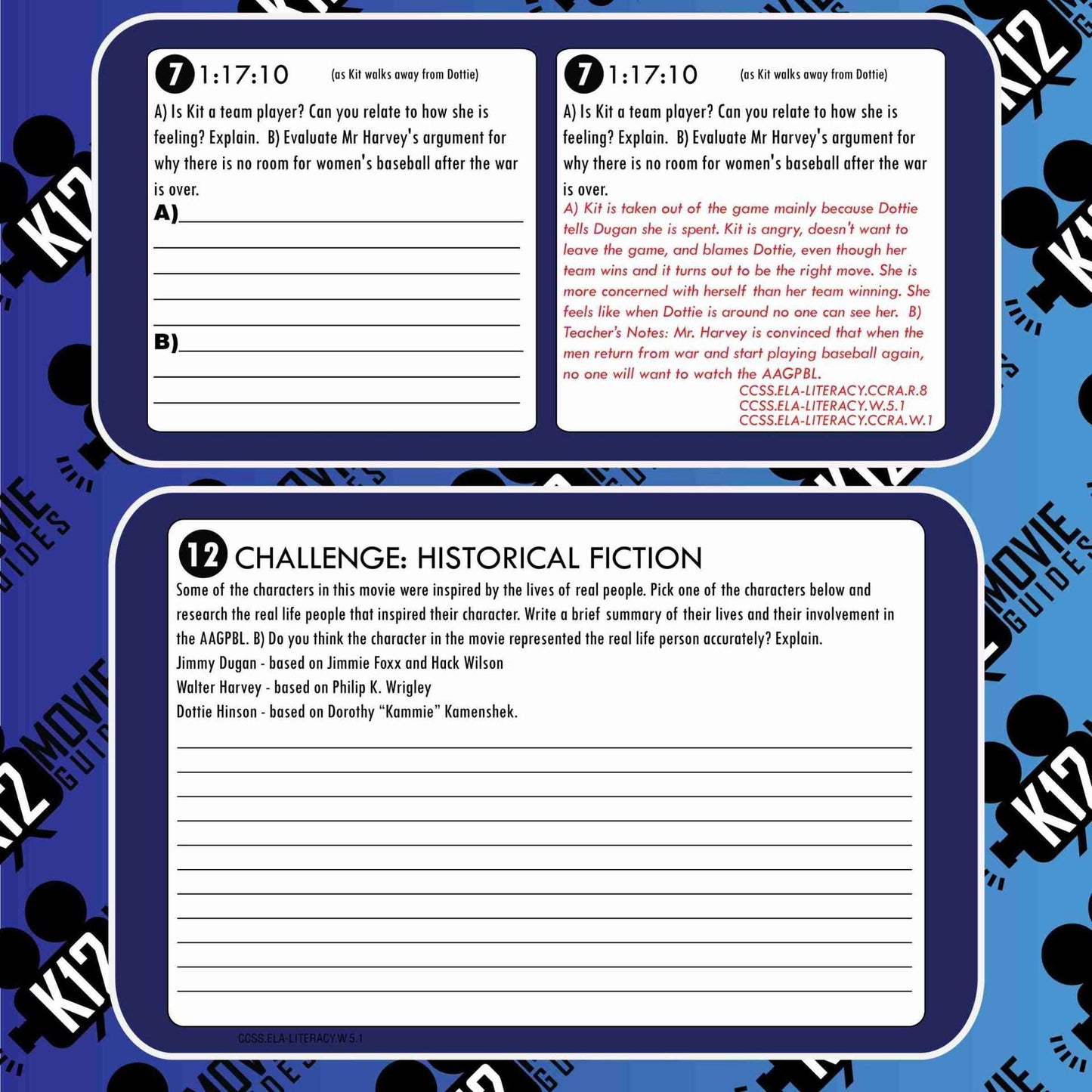 A League of Their Own Movie Guide | Questions | Google Forms (PG - 1992) Free Sample