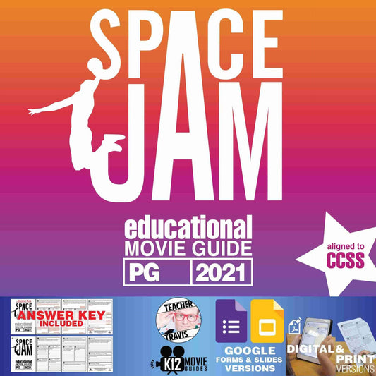 Space Jam: A New Legacy Movie Guide | Worksheet | Questions | Google (PG - 2021) Cover