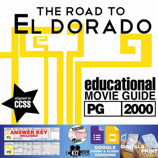 The Road to El Dorado Movie Guide | Questions | Worksheet (PG - 2000)