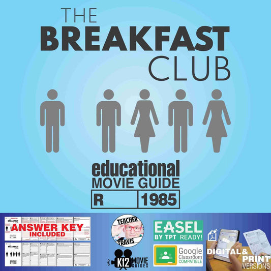 The Breakfast Club Movie Guide | Peer Pressure | Stereotypes | Clique (R - 1985) Cover
