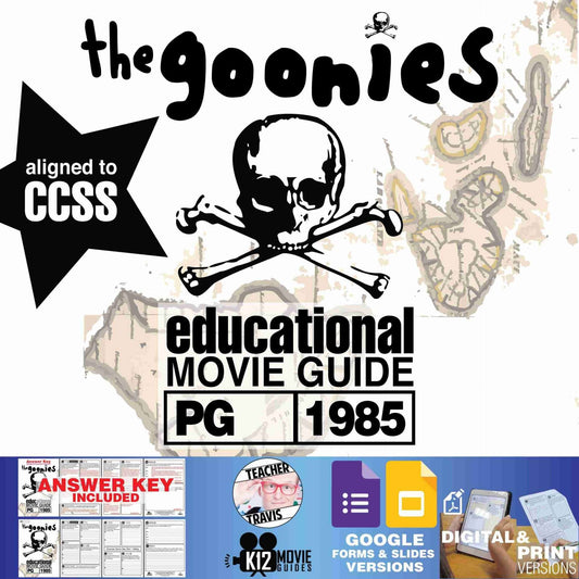 The Goonies Movie Guide | Questions | Worksheet | Google Slides (PG - 1985)