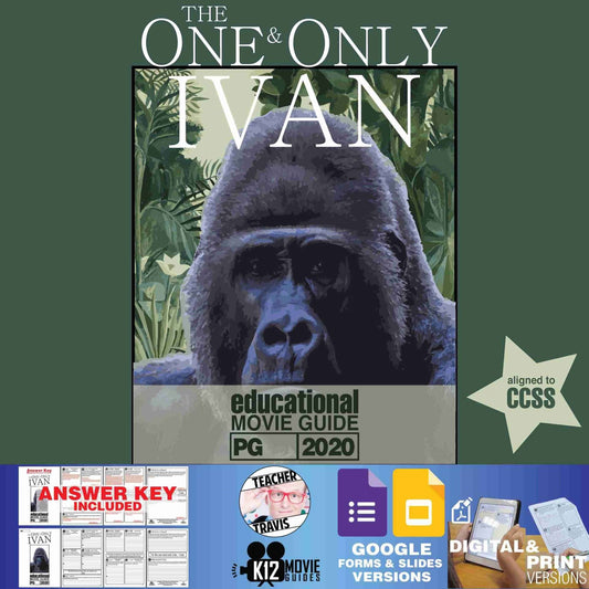 The One and Only Ivan Movie Guide | Worksheet | Questions | Google (PG - 2020)