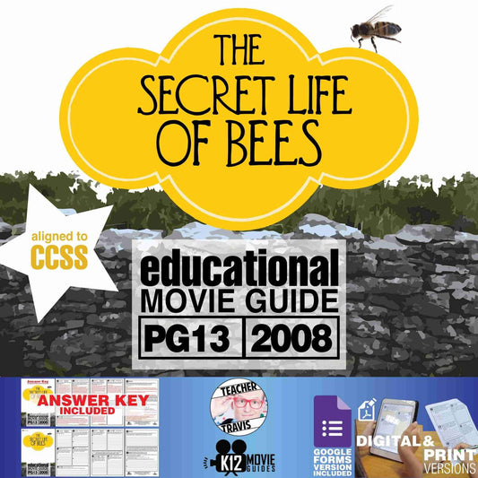 The Secret Life of Bees Movie Movie Guide | Questions | Worksheet (PG - 2020) Cover