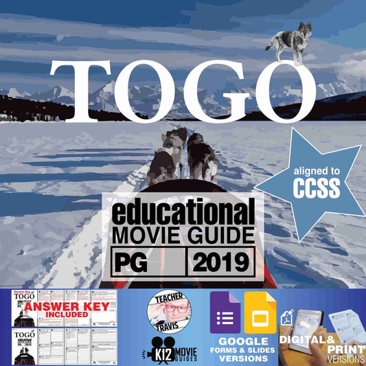 Togo Movie Guide | Questions | Worksheet | Google Slides (PG - 2019)