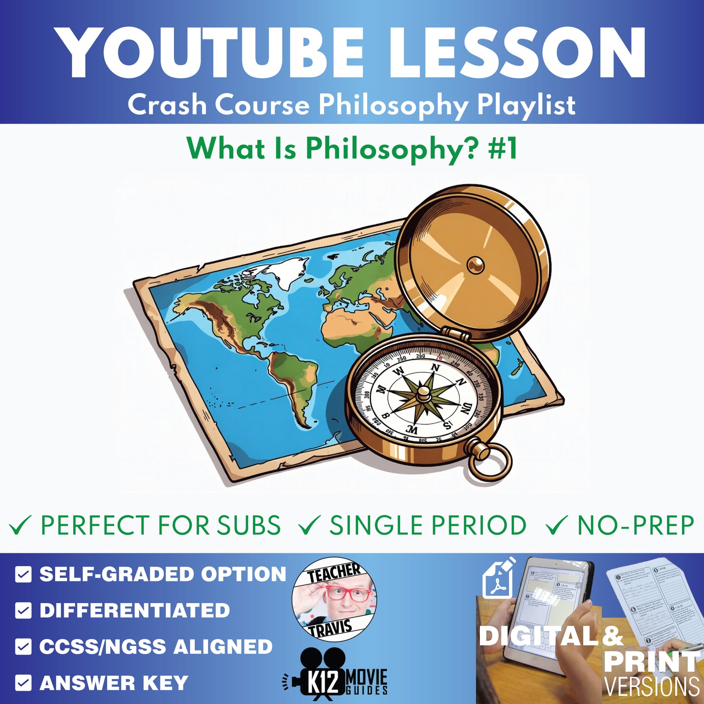 Crash Course - What Is Philosophy? Crash Course Philosophy #1 - YouTube Video Lesson