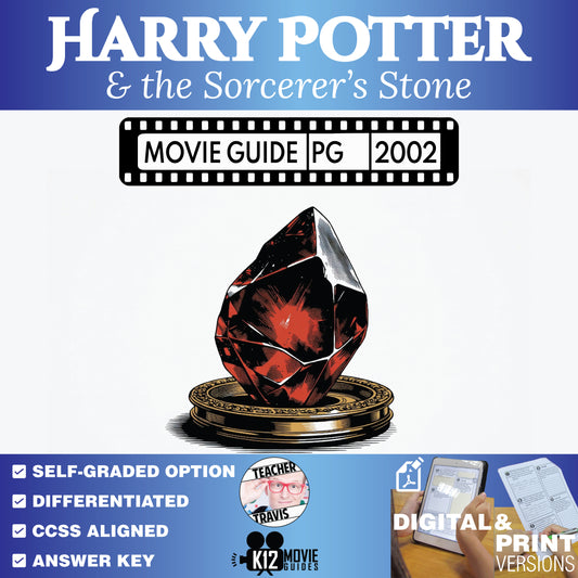 Harry Potter and the Sorcerer's Stone Movie Guide Questions & Worksheet