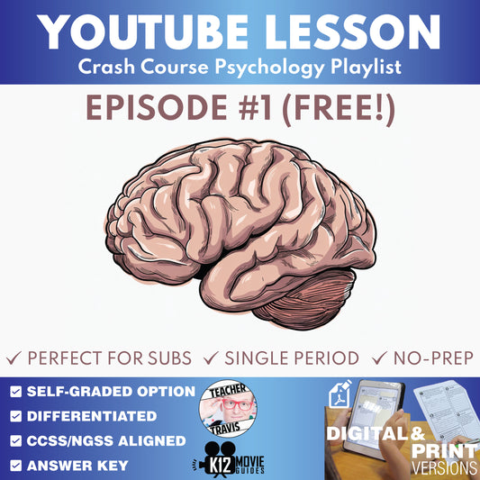 FREE Intro to Psychology | Crash Course Psychology #1 YouTube Video Lesson