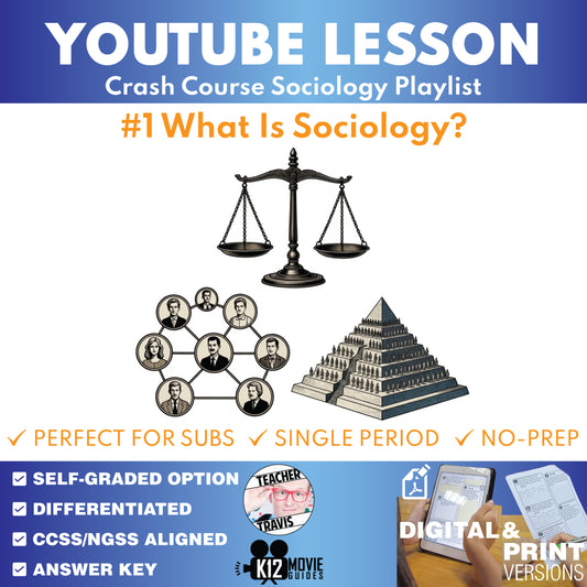 FREE What Is Sociology? | Crash Course Sociology #1 YouTube Video Lesson