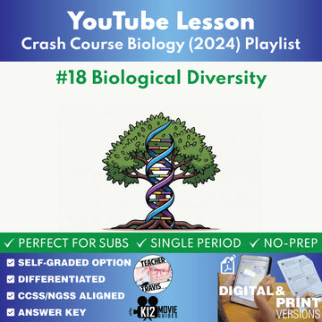#18 Biological Diversity, Butts, and the Tree of Life | Crash Course Biology (2024) YouTube Video Lesson