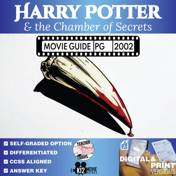 Harry Potter and the Chamber of Secrets Movie Guide Questions & Worksheet