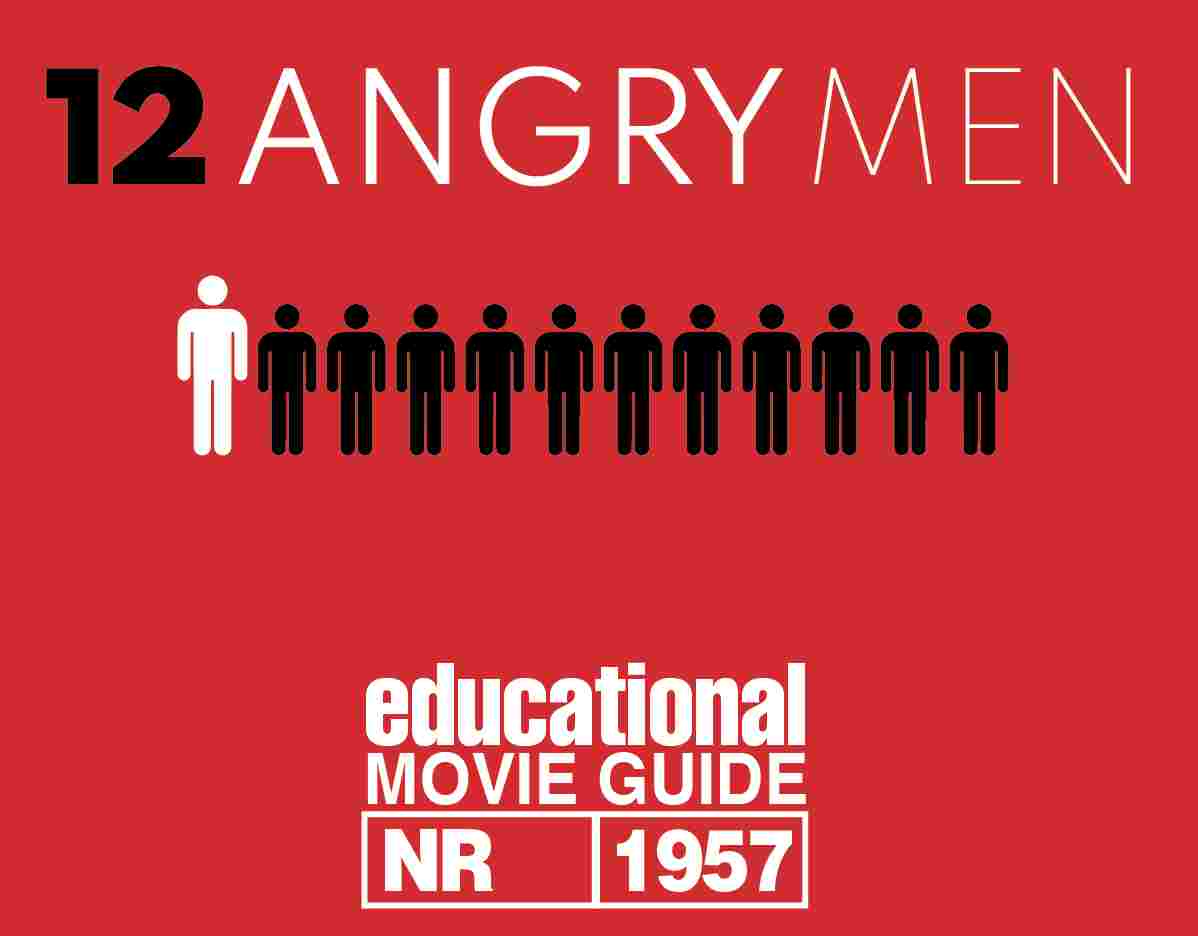 12 Angry Men Movie Guide | Questions | Worksheet | Google Formats (NR - 1957) Cover