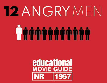 12 Angry Men Movie Guide | Questions | Worksheet | Google Formats (NR - 1957) Cover
