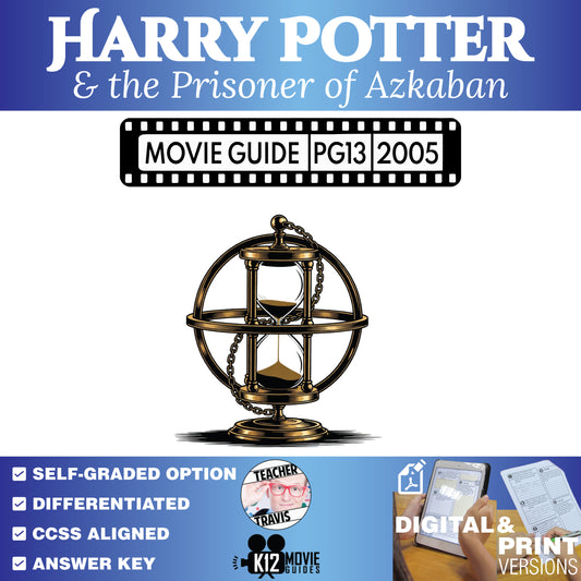 Harry Potter and the Prisoner of Azkaban Movie Guide Questions & Worksheet