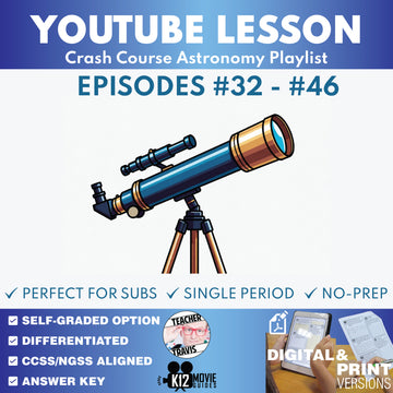 Crash Course Astronomy #32-#46 Video Lesson Set | Galaxies, Cosmology & the Universe